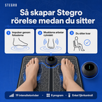 stegro. ge dina ben rörelsen de saknar utan att resa dig ur fötöljen