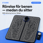 stegro. ge dina ben rörelsen de saknar utan att resa dig ur fötöljen